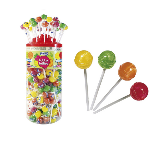 Vidal Assorted Fruits Lollipop (one provided)