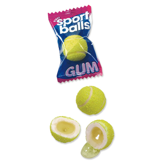 Fini Tennis Balls Liquid Filled Bubblegum (one provided)