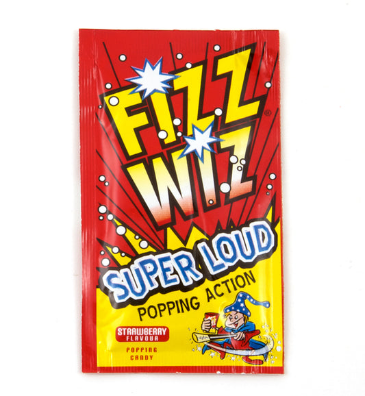 Fizz Wiz Strawberry Popping Candy (one supplied)