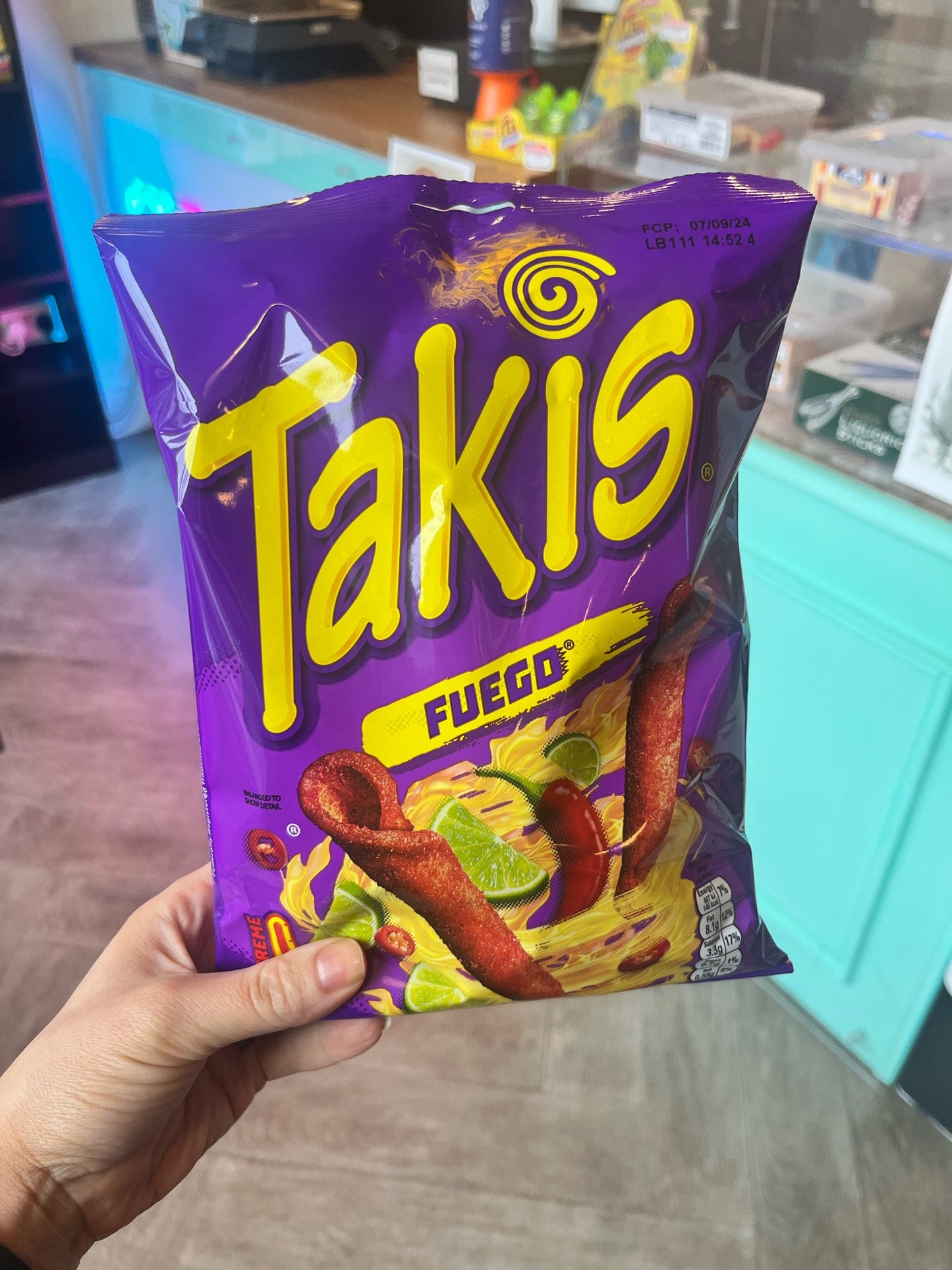 Takis fuego 180g